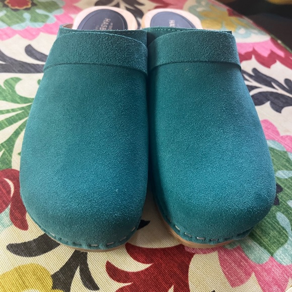Swedish Hasbeens Clogs-sz 37 - Picture 2 of 9